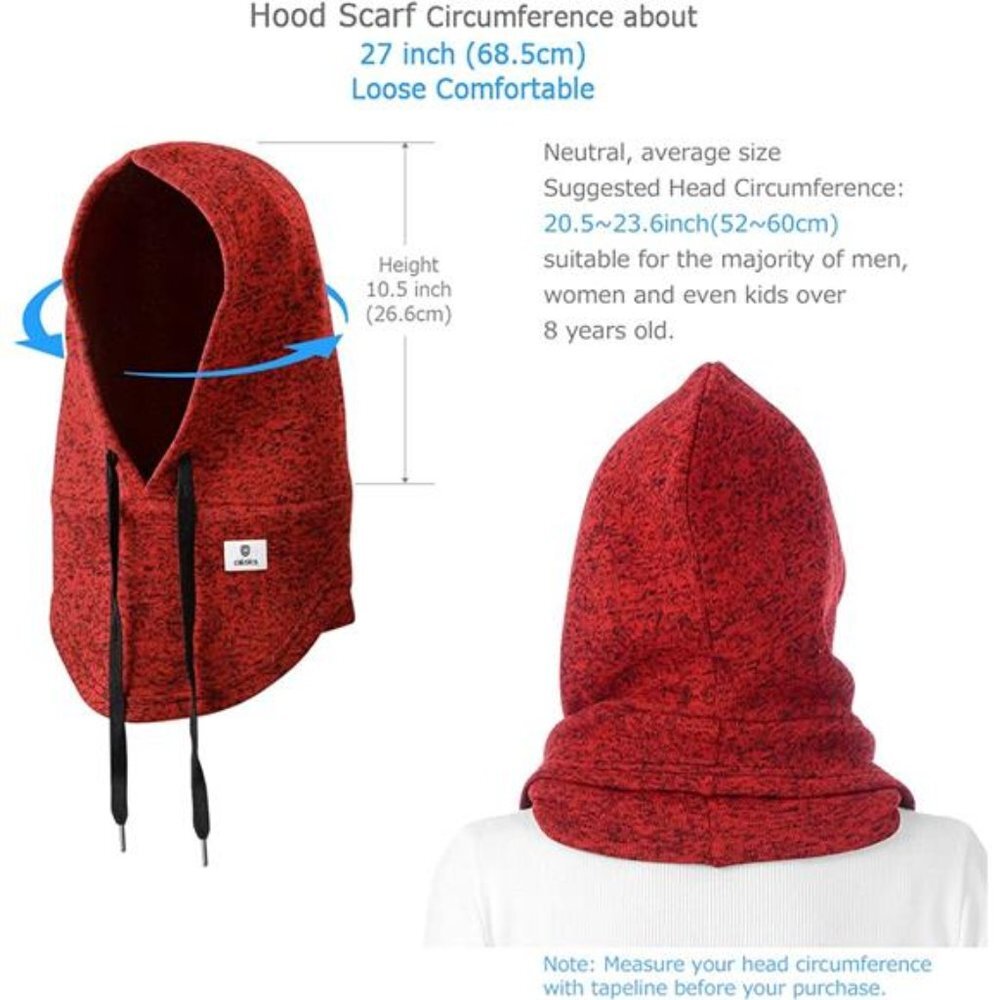 Women's Winter Face Mask Cover Warmer Windproof Breathable - Picture 6 of 6